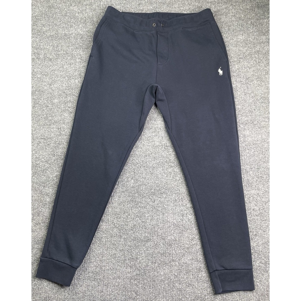 Polo Ralph Lauren Joggers Mens M Navy Blue Performance Athletic Sweatpants